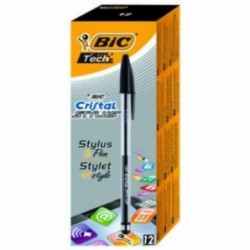 BIC,CRISTAL STYLUS NEGRO TOUCH