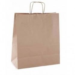 BOLSA KRAFT MARRON (50 und)...