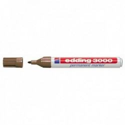 MARCADOR MARRON EDDING 3000