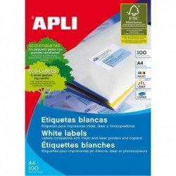 APLI ETIQUETAS BLANCAS A5...