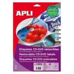 APLI ETIQUETAS MEGA CD-DVD...