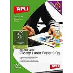 APLI PAPEL LÁSER GLOSSY...