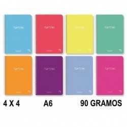 CUADERNO A6 PLASTIPAC 90GR...