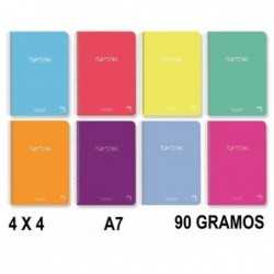 CUADERNO A7 PLASTIPAC 90GR...