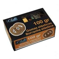 CAJA GOMAS ELASTICAS 100GR 8CM