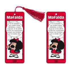 MARCAPAGINAS 3D MAFALDA - ROJO