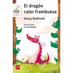 El dragón color frambuesa