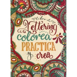 Libro de lettering. Colorea...