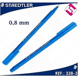 STAEDLER ROTULADOR AZUL 338-3