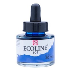 ECOLINE 30ML AZUL MAR OSCURO