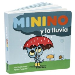 Minino y la lluvia