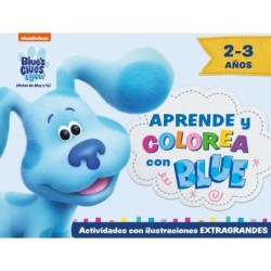 Aprende y colorea con Blue...