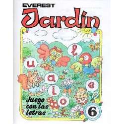 Jardín. Juego con las letras 6