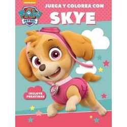 Juega y colorea con Skye...