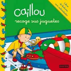 Caillou recoge sus juguetes