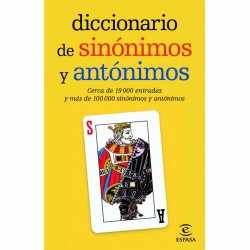 Diccionario de sinónimos y...